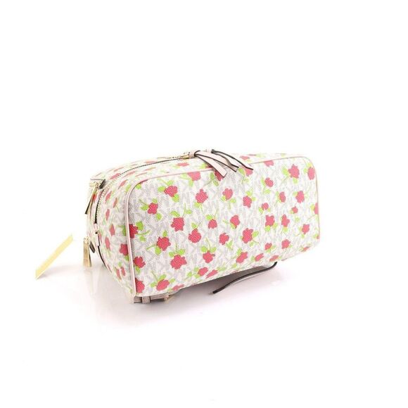 NWT Michael Kors Jet Set Rhea Zip FLORAL Backpack - Picture 10 of 15